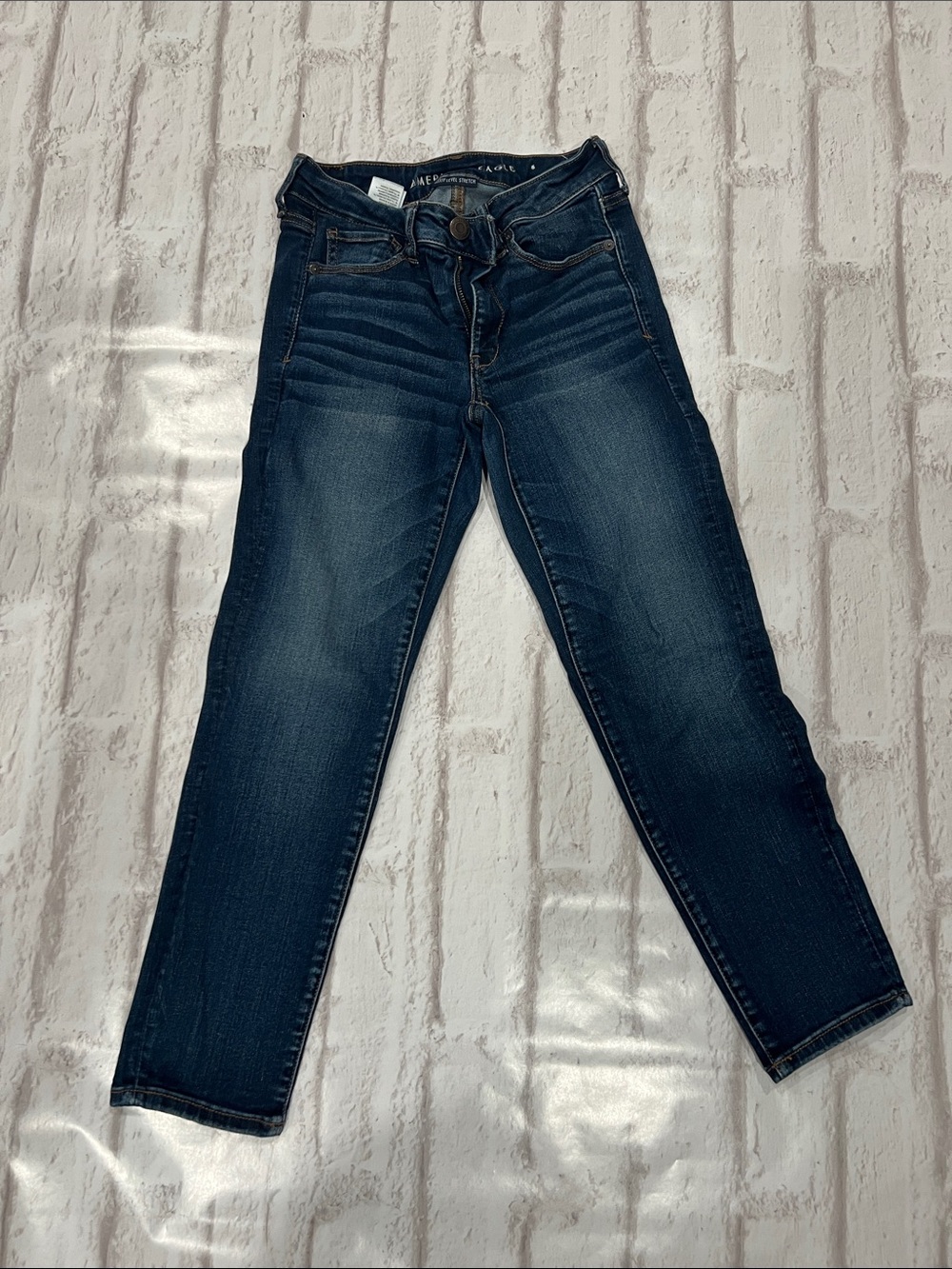 American Eagle Outfitters Dark Blue Skinny Jeans